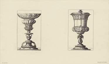 Design by Virgil Solis; Édouard Baldus, French, born Germany, 1813 - 1889, Paris, France; 1866; Heliogravure; 14.7 x 24.6 cm