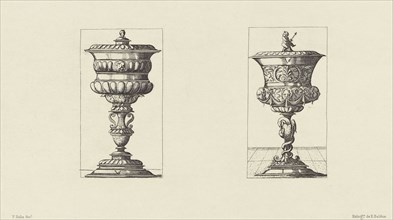 Design by Virgil Solis; Édouard Baldus, French, born Germany, 1813 - 1889, Paris, France; 1866; Heliogravure; 14.7 x 25.8 cm