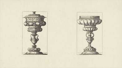 Design by Virgil Solis; Édouard Baldus, French, born Germany, 1813 - 1889, Paris, France; 1866; Heliogravure; 14.5 x 25.8 cm