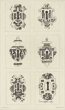 Design for Key Holes by Androuet du Cerceau; Édouard Baldus, French, born Germany, 1813 - 1889, Paris, France; 1866