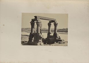 Wady Kardassy, Nubia; Francis Frith, English, 1822 - 1898, Nubia, Egypt; 1857; Albumen silver print