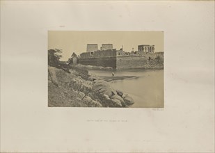 South End of the Island of Philae; Francis Frith, English, 1822 - 1898, Aswan, Aswan Governorate, Egypt; 1857; Albumen silver