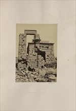 Cleopatra's Temple at Erment; Francis Frith, English, 1822 - 1898, Armant, Luxor Governorate, Egypt; 1857; Albumen silver print