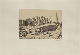 The Broken Obelisk, Karnac; Francis Frith, English, 1822 - 1898, Luxor, Luxor Governorate, Egypt; 1857; Albumen silver print