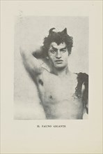 Il Fauno Gigante; Baron Wilhelm von Gloeden, German, 1856 - 1931, 1899 - 1920; Halftone print; 10.3 x 7.5 cm