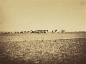 Camp de Châlons; Gustave Le Gray, French, 1820 - 1884, Chalons, France; 1857; Albumen silver print