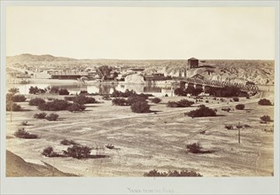 Yuma from the Fort; Carleton Watkins, American, 1829 - 1916, 1880; Albumen silver print