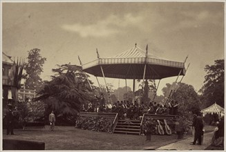 M. Jullien's Orchestra; Camille Silvy, French, 1834 - 1910, England; 1864; Albumen silver print