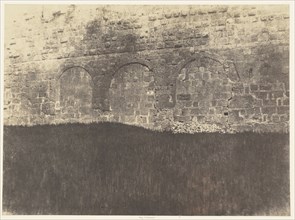 Jérusalem. Enceinte du Temple. Triple porte romaine; Auguste Salzmann, French, 1824 - 1872, Louis Désiré Blanquart-Evrard