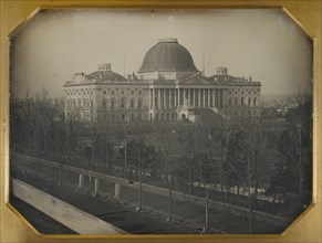 The United States Capitol; John Plumbe Jr., American, born United Kingdom, 1809 - 1857, 1846; Daguerreotype