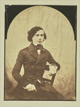 Portrait of a young man; Hippolyte Bayard, French, 1801 - 1887, 1847; Albumen silver print