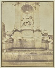 La Fontaine des Quatre Evêques: Massilon, Fléchier, Fénelon et Bossuet, Place St. Sulpice, Paris; Hippolyte Bayard French, 1801