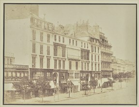 Rue Royale, Paris; Hippolyte Bayard, French, 1801 - 1887, about 1840–1849; Salted paper print; 17.3 × 23.1 cm