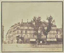 Rue Brey, Paris; Hippolyte Bayard, French, 1801 - 1887, Paris, France; about 1845–1850; Salted paper print; 19.8 × 24.2 cm