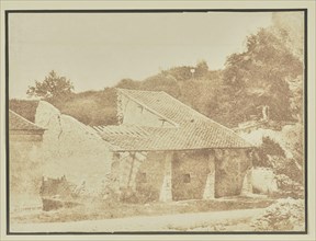 Country house in ruins; Hippolyte Bayard, French, 1801 - 1887, about 1840–1849; Salted paper print; 16.4 × 21.7 cm
