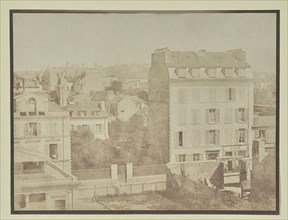 Houses on the Rue de la Paix, now Rue de la Condamine; Hippolyte Bayard, French, 1801 - 1887, Paris, France, Europe; 1845