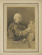 Portrait of Cavaliere Francesco Maria Niccolò Gabburri; Domenico Ferretti, Italian, 1692 - about 1769, 1740; Black chalk