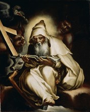 The Temptation of Saint Anthony; Lelio Orsi, Italian, 1511 - 1587, 1570s; Oil on canvas; 44.1 x 36.4 cm 17 3,8 x 14 5,16 in