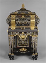 Coffer on a Stand; Attributed to André-Charles Boulle, French, 1642 - 1732, master before 1666, Paris, France; about 1684