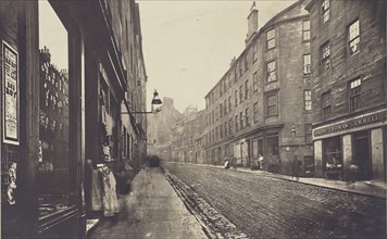 Head of High Street; Thomas Annan, Scottish,1829 - 1887, Glasgow, Scotland; 1868 - 1877; Carbon print; 20.2 × 32.7 cm