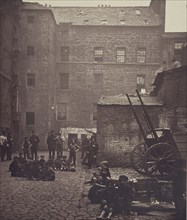 Close, No. 46 Saltmarket; Thomas Annan, Scottish,1829 - 1887, Glasgow, Scotland; negative 1868 - 1871; print 1877; Carbon print