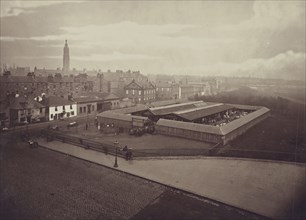 Clothes Market, foot of Saltmarket; Thomas Annan, Scottish,1829 - 1887, Glasgow, Scotland; 1868 - 1877; Carbon print; 22.5 × 31