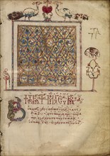 Decorated Text Page; Nicomedia, or, Turkey; early 13th century; Tempera colors and gold leaf on parchment; Leaf: 20.6 x 14.9 cm