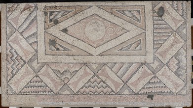 Panel from a Mosaic Floor from Antioch; Antioch, Syria, present-day Antakya, Turkey, about 400; Mosaic; 254 × 139.7 × 5.7 cm