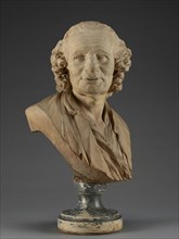 Bust of Alexis-Jean-Eustache Taitbout; Jean-Jacques Caffieri, French, 1725 - 1792, France; 1762; Terracotta on plaster socle