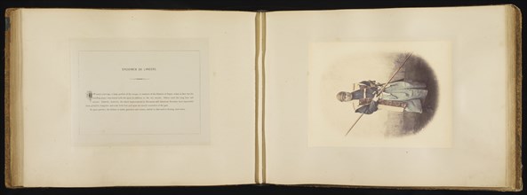 Spear-Men or Lancers; Felice Beato, 1832 - 1909, Japan; 1866 - 1867; Hand-colored Albumen silver print