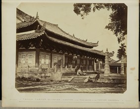 Yamun Tartar Quarter - Canton - The Residence of the Tartar General; Felice Beato, 1832 - 1909, China