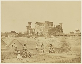 Mess House; Felice Beato, 1832 - 1909, India; 1858; Albumen silver print