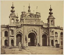 The Great Gate of the Kaiserbagh; Felice Beato, 1832 - 1909, India; 1858; Albumen silver print