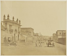 Road in Which General Sir Henry Havelock Entered the Residency; Felice Beato, 1832 - 1909, India; 1858
