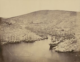 Entrance to Balaclava Harbour; James Robertson, English, 1813 - 1888, Crimea; 1855; Albumen silver print