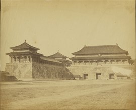 The Emperor's Winter Palace, Peking; Felice Beato, 1832 - 1909, China; 1860; Albumen silver print