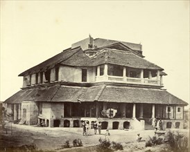 Banks' House; Felice Beato, 1832 - 1909, Henry Hering, 1814 - 1893, India; 1858 - 1862; Albumen