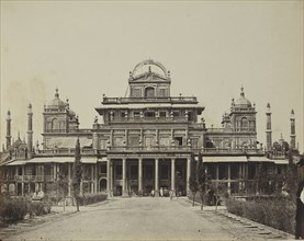 The King's Palace in the Kaiserbagh; Felice Beato, 1832 - 1909, Henry Hering, 1814 - 1893, India