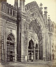 Jumma Musjid Gate; Felice Beato, 1832 - 1909, Henry Hering, 1814 - 1893, India; 1858 - 1862