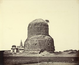 Buddhist Temple; Felice Beato, 1832 - 1909, Henry Hering, 1814 - 1893, India; 1858 - 1862