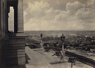 Nashville from the Capitol; George N. Barnard, American, 1819 - 1902, New York, United States; negative 1865; print 1866