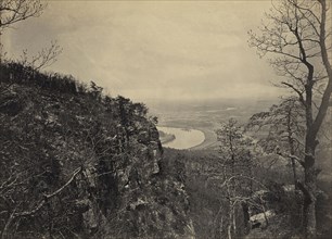Chattanooga Valley from Lookout Mountain, No. 2; George N. Barnard, American, 1819 - 1902, New York, United States; negative