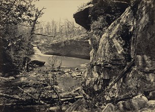 Lu-La Lake Lookout Mountain; George N. Barnard, American, 1819 - 1902, New York, United States; negative about 1865; print 1866