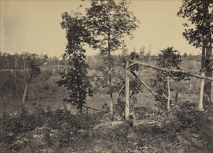 Battle Ground of Resacca, Georgia, No. 2; George N. Barnard, American, 1819 - 1902, New York, United States; negative