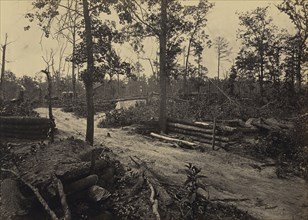 Battle Field of New Hope Church, Georgia, No. 1; George N. Barnard, American, 1819 - 1902, New York, United States