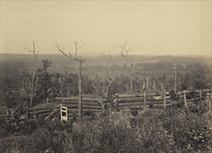 View of Kenesaw Mountain, Georgia; George N. Barnard, American, 1819 - 1902, New York, United States; negative about 1865