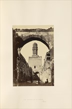 The Mosque of El-Hakim, Cairo; Francis Frith, English, 1822 - 1898, Cairo, Egypt; about 1857; Albumen silver print