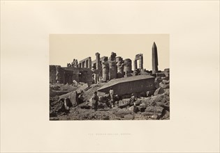 The Broken Obelisk, Karnac; Francis Frith, English, 1822 - 1898, Luxor, Egypt; 1857; Albumen silver print