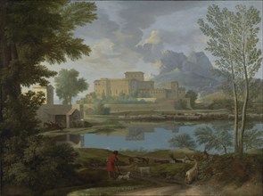 Landscape with a Calm; Nicolas Poussin, French, 1594 - 1665, France; 1650 - 1651; Oil on canvas; 97 × 131 cm