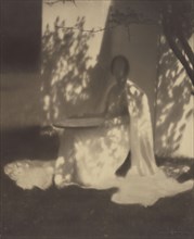 The White Screen; George H. Seeley, American, 1880 - 1955, Massachusetts, United States; about 1910; Platinum print